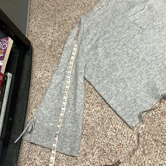 Esqualo oversized wide bell sleeve sweater - Picture 7 of 8